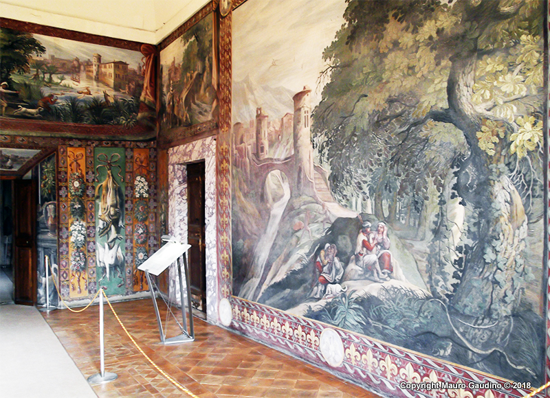 Villa D'Este - stanza della caccia